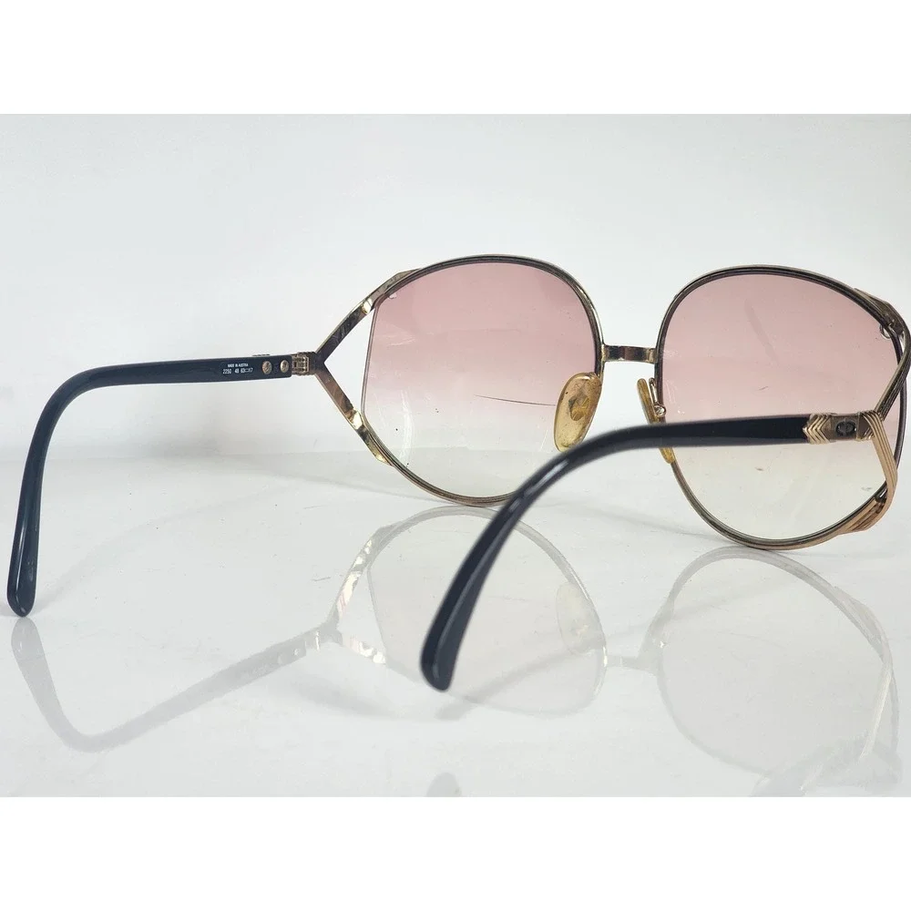 Christian Dior 2250 48 Vintage Oversized Gold Sunglasses Frames Only Austria